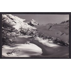 TIERRA DEL FUEGO TARJETA POSTAL DIRECCION DE TURISMO 1965 GLACIAR MARTIAL